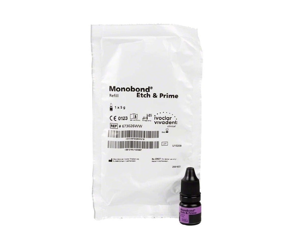 Ivoclar Vivadent Monobond Etch & Prime Self Etching Primer 5g Bottle ...